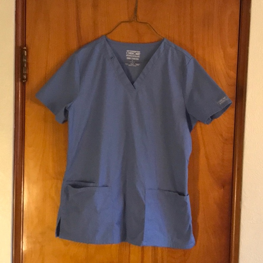 Women’s scrub top, Cherokee workwear, size small